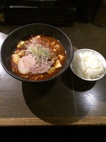 「四川マーボー麺（夜限定）」@荻窪らーめん 栄龍軒の写真