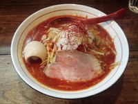 「辛味噌らーめん」@東京味噌らーめん 鶉の写真