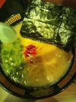 「ラーメン（海苔トッピング）」@一蘭 名古屋栄店の写真