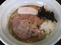 「煮干濃麺HV（800円）」@濃麺 海月の写真