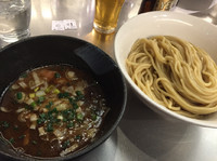 「濃厚つけ麺醤油¥780+ビール¥350」@麺処 ほん田 東京駅一番街店の写真