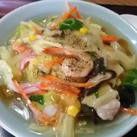 「チャンポン ６００円」@ともべ食堂の写真