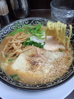 「〖期間限定〗味噌（中太麺）780円」@丸直の写真