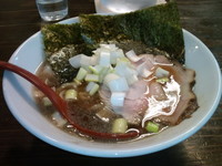 「不定期限定麺 鯵煮干ラーメン」@特濃中華蕎麦 いわしの写真