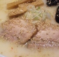 「しおらーめん850円」@らーめん 山頭火 新宿南口店の写真