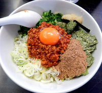 「台湾まぜそば（期間限定。850円）」@菜な笑の写真