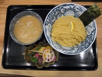 「野菜つけめん（250g）990円」@つけ麺 竹川の写真