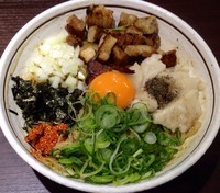 「東京ソースまぜそば　880円」@麺屋はなび 新宿店の写真