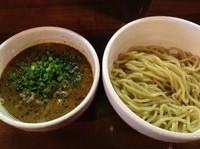 「カレつけ麺(並)あつもり 850円」@白ひげの写真