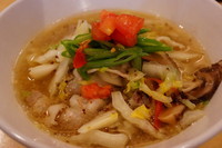 「豚ばら白菜塩そば（２月限定）」@饗 くろ㐂の写真