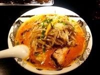 「もやしカラシビ味噌らー麺 カラ普通 シビ普通 900円」@カラシビ味噌らー麺 鬼金棒 池袋店の写真