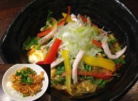 「華麗なるクラブパプリカ ソフトシェルクラブ入り」@麺や 蒼 AOIの写真