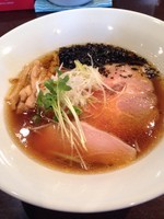 「あさり出汁しゃもそば(醤油、細麺)」@麺や 虎徹の写真