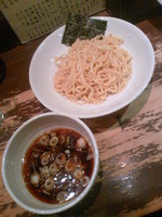 「つけそば（黒味）７００円」@西新宿 つけそば 黒門の写真