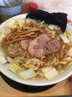 「中華そば大盛りねぎ増し」@中華そば 葉山の写真