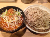 「どて辛つけ麺」@どてちんの写真
