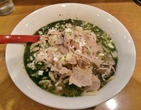 「あおさ海苔の塩ラーメン \830」@麺屋 紅の写真