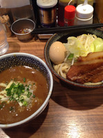 「カレーつけめん➕味玉¥100」@ラーメン燈郎の写真