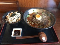 「担々麺 チャーシュー丼」@和風らーめん 凪の写真
