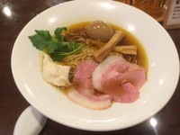 「味玉醤油そば」@麺匠 MONACOの写真