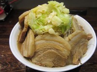 「フク郎大盛＋チャーシュー×４（１６００円）」@らーめん福たけ 富里店の写真