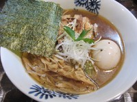 「限定　鶏支那蕎麦　煮干風味（８５０円）」@特級鶏蕎麦 龍介の写真