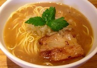 「煮干し中華そば（並盛）690円」@煮干し中華そば三四郎の写真