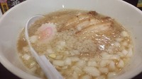 「魚介中華そば（鶏清湯+煮干）」@麺鶏 宮崎郷土料理どぎゃん 立売堀店の写真