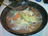 「豚キムチラーメン」@ラーメン工場 無双の写真