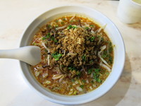 「ピリ辛そば(細麺)中辛:800円」@らぁめん雅知の写真