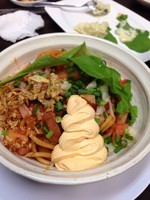 「焼き・ナポリそば」@丸直の写真