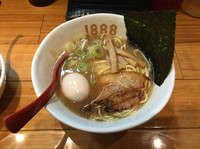「ラーメン(麺大盛)+味付け玉子」@イロハヤラーメン にしむら亭の写真