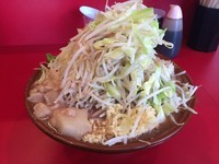 「ラーメン大盛＋麺マシ＋豚マシ」@ラーメン英二の写真