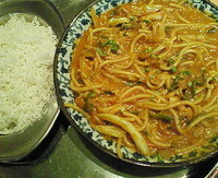 「カレーチャウミン 1000円」@ベジキッチンの写真