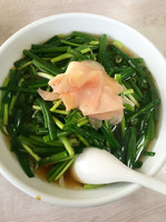 「博多ネギらーめん」@手打ちらーめん 金龍の写真