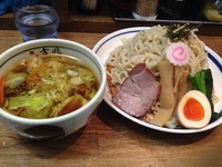 「つけ汁そば（大盛）」@青竹平打ち中華そば 麺壱吉兆の写真