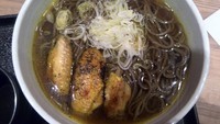 「カレーそば(600円)」@そば 俺のだし GINZA5の写真