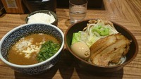 「カレーつけめんミニ＋半ライス＋味玉」@ラーメン燈郎の写真