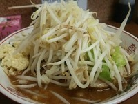 「ミニみそらーめん（野菜増し、ニンニク） （150208）」@らーめん おうか 松戸松飛台店の写真