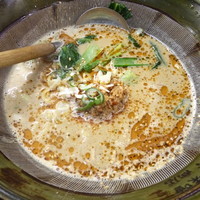 「担々麺とミニ炒飯 ¥750」@四華郷の写真