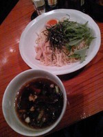 「つけ麺（太麺）７５０円」@もくもくの写真