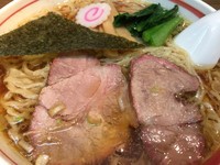 「中華そば(大)」@青竹平打ち中華そば 麺壱吉兆の写真