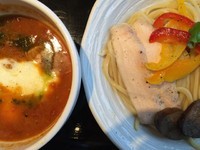 「ROSSOトマトチーズつけ麺 850円」@大勝軒ROSSO－ロッソ－の写真