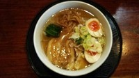 「自然洞ラーメン(白)＋味玉」@自然洞 麺舗の写真