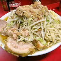 「大ラーメン+味噌（野菜/ニンニクマシマシ/アブラ）800円」@ラーメン二郎 西台駅前店の写真