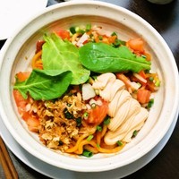 「焼き・ナポリそば　810円」@丸直の写真