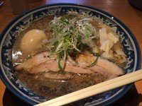 「味玉入り煮干しそば【850円】」@麺屋 八海山の写真