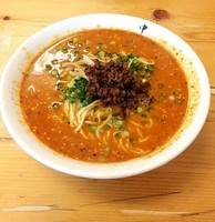 「百年前の中華そば(四川担々)　　@850円　辛さ5+150円」@札幌つけ麺 風棶堂の写真