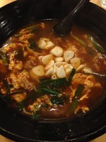 「辛麺5辛・中華麺￥750」@御盛旬味家の写真