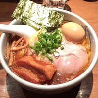 「武蔵ら〜麺 大盛（無料）」@創始麺屋武蔵の写真